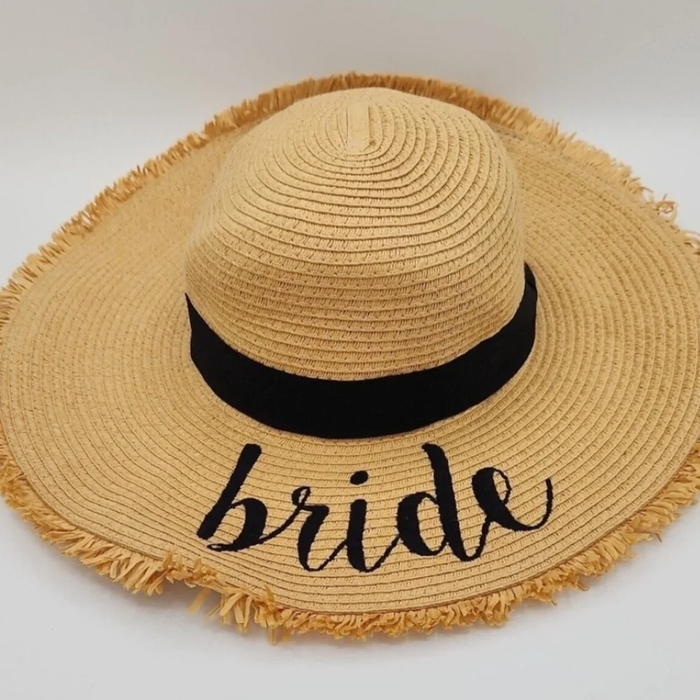 BRIDE STRAW HAT   NWT